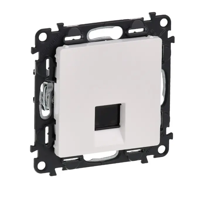 ВГРАДЕН МОНТАЖЕН МОДУЛ RJ45 cat 6 STP LGR 753146 VALENA LIFE LEGRAND - БЯЛ