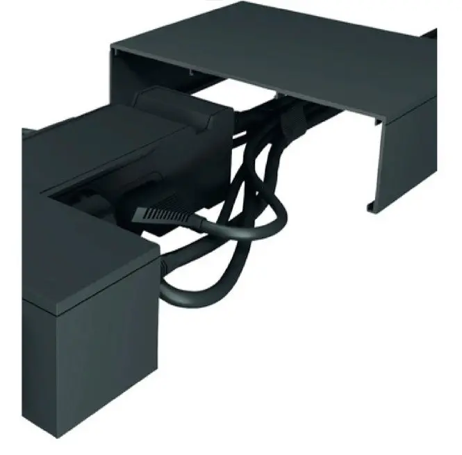 Multipriză pentru zona TV 4x2P+E și 4x2P LEGRAND - Negru - image 2