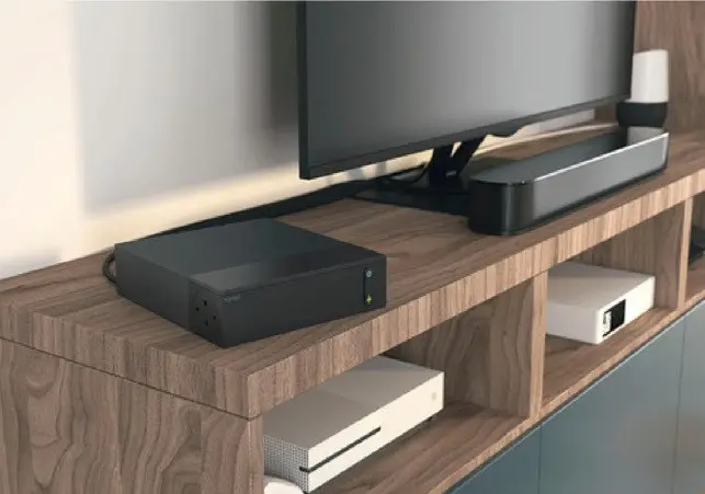 Multipriză pentru zona TV 4x2P+E și 4x2P LEGRAND - Negru - image 3