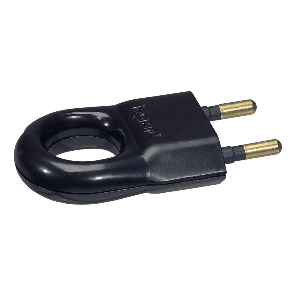 ȘTECHER 2P 6A 250V LEGRAND - NEGRU