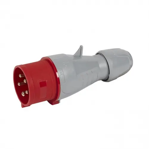 Φις IP44 3P+N+E, 32A 380/415V LEGRAND - γκρι/κόκκινο - 1