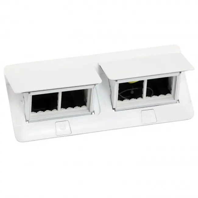 Χωνευτό κουτί pop-up 8 modules + κιτ LEGRAND - λευκό