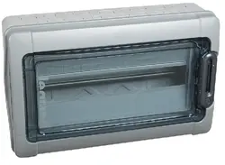 ОСЕМНАДЕСЕТ МОДОЛНО ОТКРИТО ТАБЛО LGR 601985 IP 66 PLEXO LEGRAND