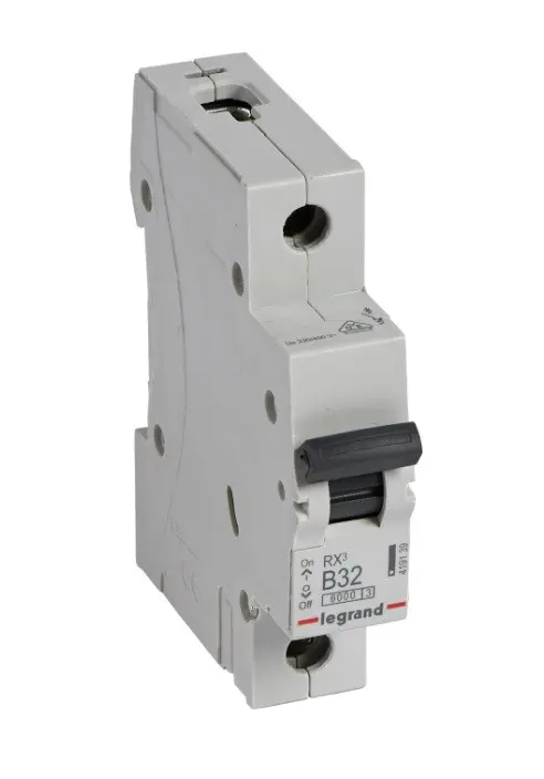 ЕДНОПОЛЮСЕН АВТОМАТИЧЕН ПРЕКЪСВАЧ LGR 419139 RX-MCB 1P B 32A 6KA LEGRAND