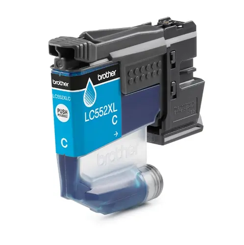 Консуматив, Brother LC-552 XL Cyan Ink Cartridge High Yield - image 1