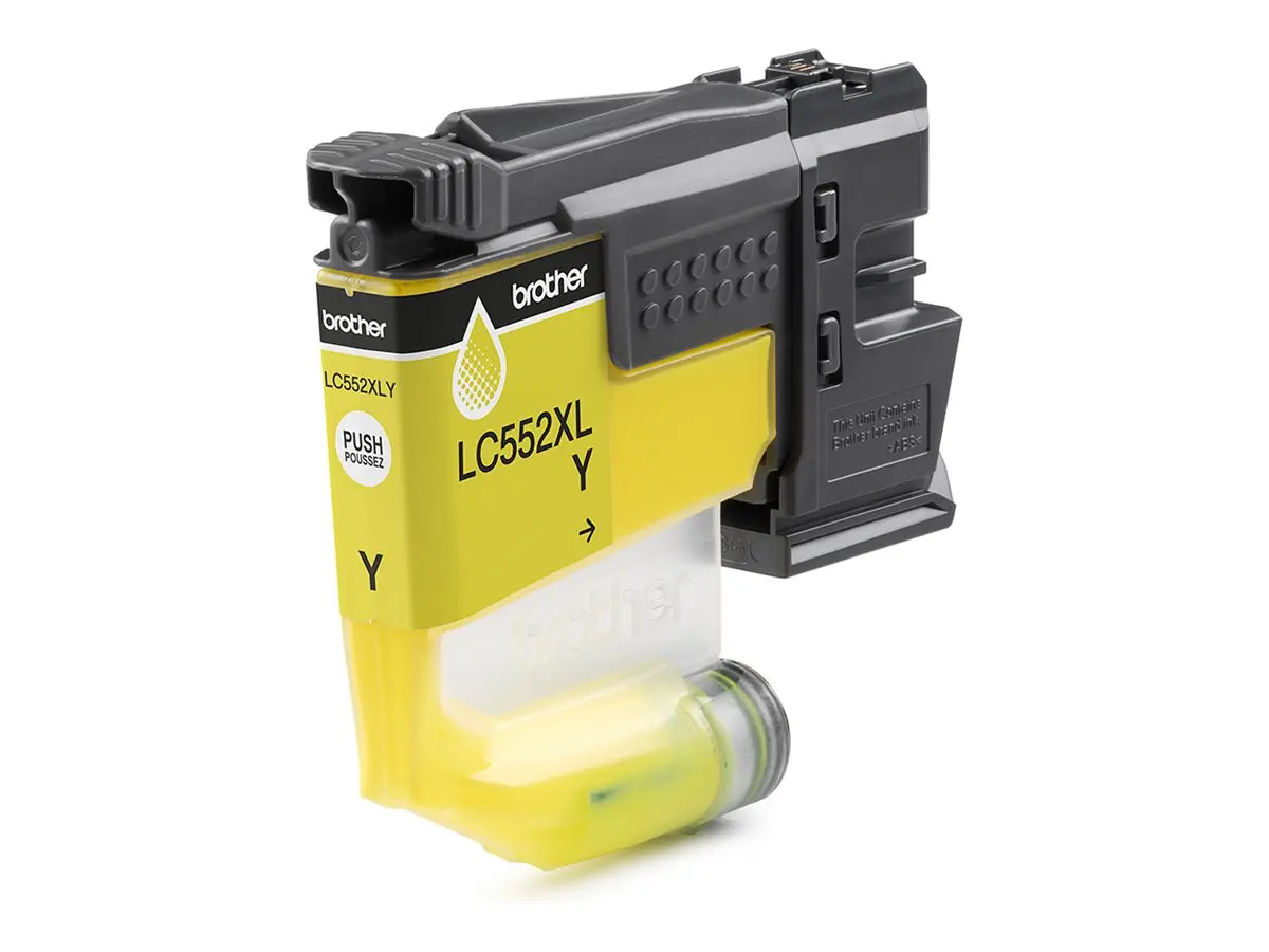Консуматив, Brother LC-552 XL Yellow Ink Cartridge High Yield - image 1