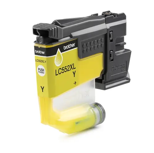 Консуматив, Brother LC-552 XL Yellow Ink Cartridge High Yield - image 1