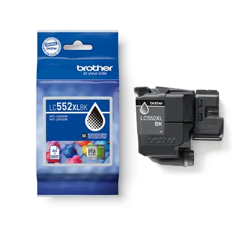 Консуматив, Brother LC-552 XL Black Ink Cartridge High Yield