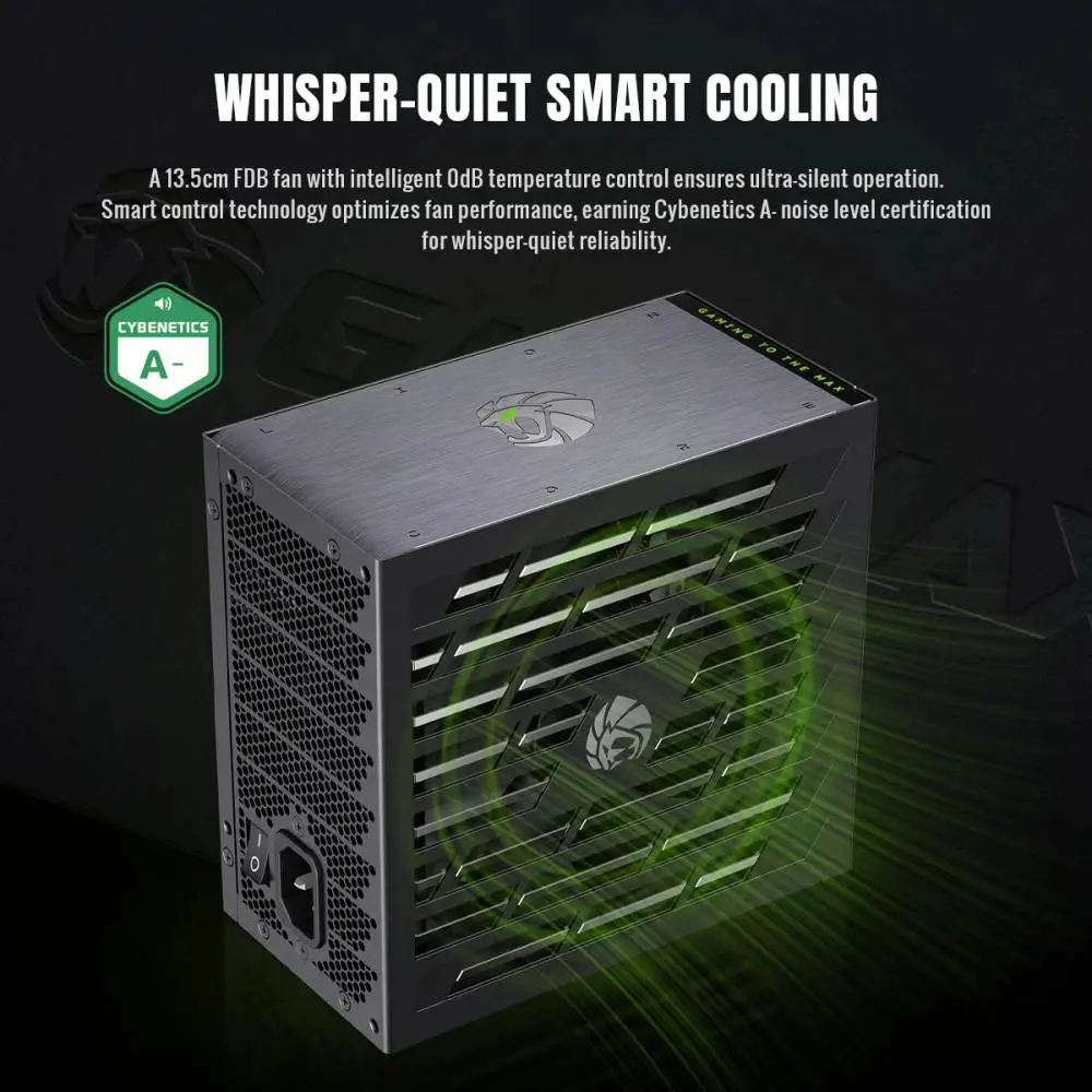 Gamemax τροφοδοτικό PSU ATX 3.1 1000W Platinum, Full Modular - LION CORE 1000P - image 5