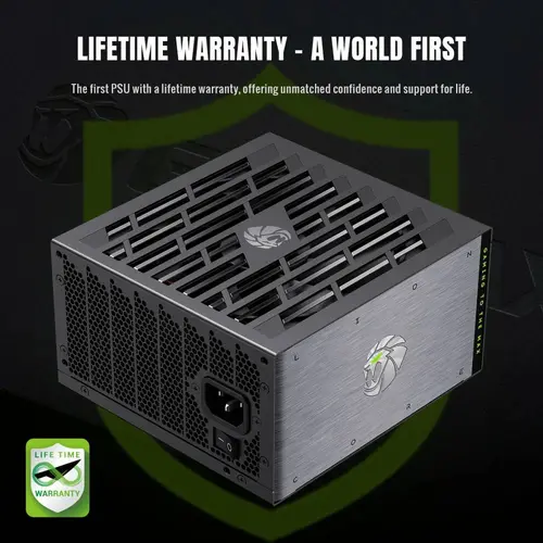 Gamemax sursă de alimentare PSU ATX 3.1 1000W Platinum, Full Modular - LION CORE 1000P - 7