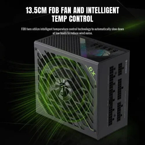 Gamemax τροφοδοτικό PSU ATX 3.1 1050W Gold, Full Modular - GX PRO 1050G - 6