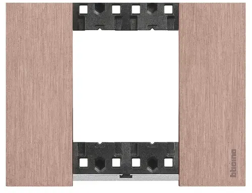 ΜΟΝΗ ΠΛΑΚΑ LN KA4802ZM LIVING NOW BITICINO - ΧΑΛΚΙΝΟ - 1