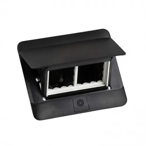 ЧЕТРИМОДУЛНА ПОП-ЪП КУТИЯ ЗА ВГРАЖДАНЕ + КИТ LEGRAND - ЧЕРЕН