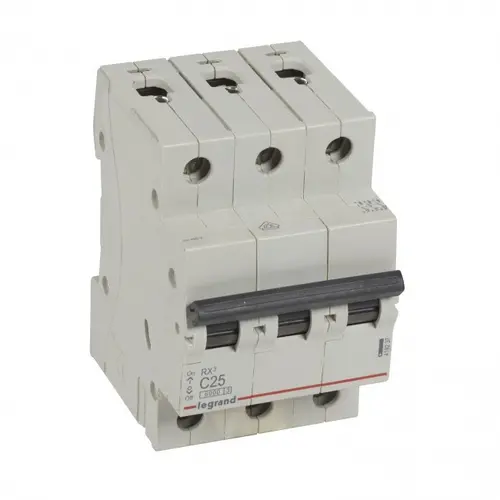 Disjunctor automat tripolar RX³-MCB 3P C 25A 6KA LEGRAND - 1