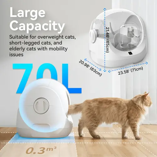 CatLink Самопочистваща се котешка тоалетна BayMax Litter Box - image 9