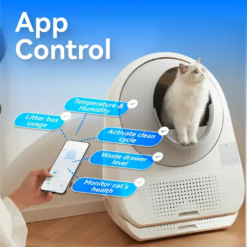 CatLink Самопочистваща се котешка тоалетна Litter Box Pro-X Luxury Version - image 8