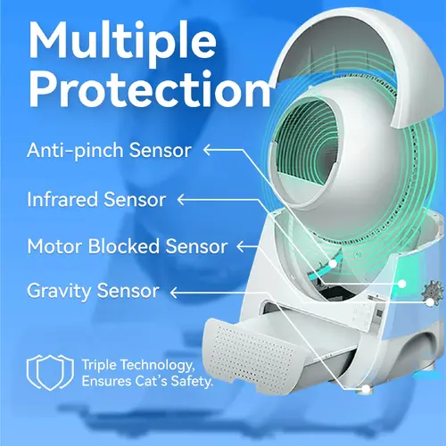 CatLink Самопочистваща се котешка тоалетна Litter Box Pro-X Luxury Version - image 9