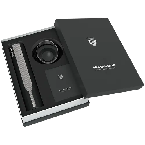 Prestigio Maggiore, tirbușon inteligent, 100% automat, deschide până la 70 de sticle fără reîncărcare, cu cuțit pentru folie inclus, design premium - 21