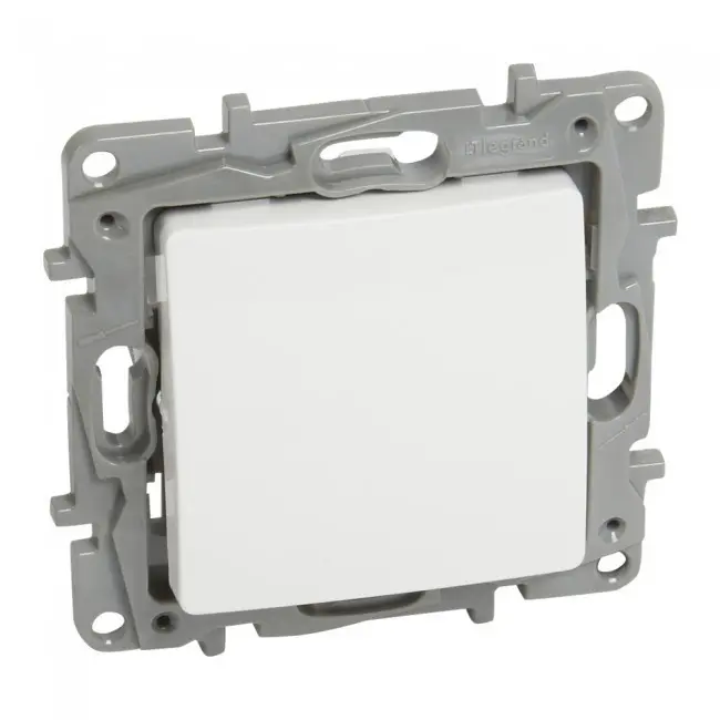 Buton automat 6 A 250 V~ NILOE LEGRAND - Alb