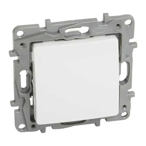 АВТОМАТИЧЕН БУТОН 6 A 250 V~ NILOE LEGRAND - БЯЛ - image 1