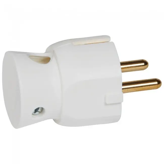 ЩЕПСЕЛ 2Р+Т 16А 250V 90 LEGRAND - БЯЛ