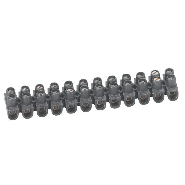 Κλέμες πολυέλαιου 6mm2 Legrand - μαύρες