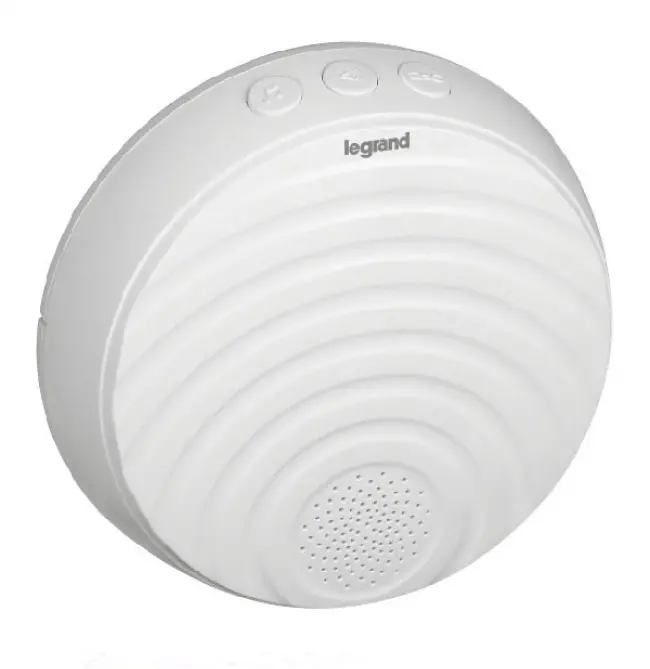 БЕЗЖИЧЕН ЗВЪНЕЦ 220V С ОБХВАТ 100М LGR 94254 LEGRAND - БЯЛ - image 1