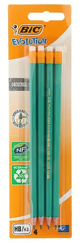 МОЛИВ С ГУМА EVOLUTION 4 БР. BIC