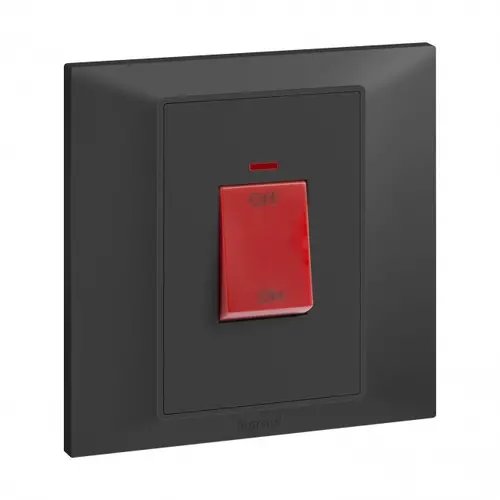 БОЙЛЕРЕН КЛЮЧ 45А BELANKO LEGRAND - АНТРАЦИТ