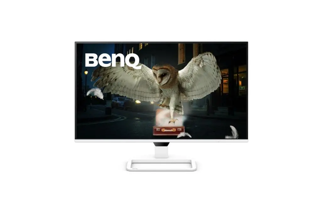 Монитор, BenQ MOBIUZ EX271UZ 27", 4K OLED Gaming Monitor, 3840x2160, 166 PPI, 240Hz, 0.03ms, 4th Gen QD-OLED, Graphene Film, FreeSync Premium Pro, Color Vibrance, eARC, smart KVM, Eye Care, 2x HDMI (v2.1), DP, USB C PD 90W, USB hub, WHITE, 5.14kg