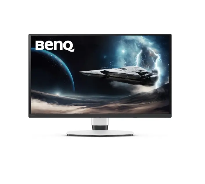 Монитор, BenQ MOBIUZ EX271UZ 27", 4K OLED Gaming Monitor, 3840x2160, 166 PPI, 240Hz, 0.03ms, 4th Gen QD-OLED, Graphene Film, FreeSync Premium Pro, Color Vibrance, eARC, smart KVM, Eye Care, 2x HDMI (v2.1), DP, USB C PD 90W, USB hub, WHITE, 5.14kg - image 9