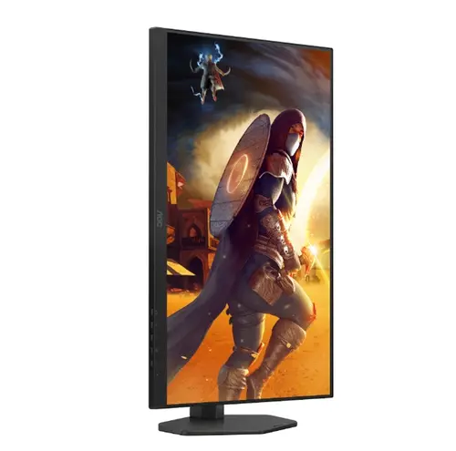 Монитор, AOC Q27G4SRU, 27" Fast IPS WLED, 2560x1440@320Hz, 1ms GtG, 0.3ms MPRT, 450cd m2, 1000:1, Adaptive Sync, FlickerFree, Low Blue Light,  2Wx2, Tilt, Height Adjust, Pivot, Swivel, 2xHDMI, DP, USB hub - image 10