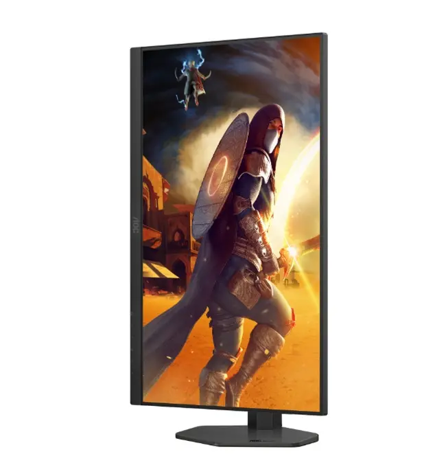 Монитор, AOC Q27G4SRU, 27" Fast IPS WLED, 2560x1440@320Hz, 1ms GtG, 0.3ms MPRT, 450cd m2, 1000:1, Adaptive Sync, FlickerFree, Low Blue Light, 2Wx2, Tilt, Height Adjust, Pivot, Swivel, 2xHDMI, DP, USB hub - image 11