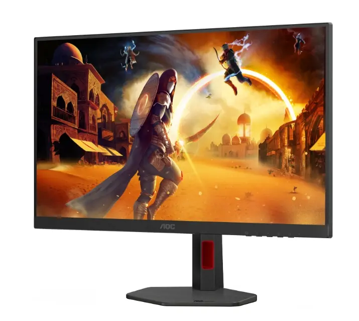 Монитор, AOC Q27G4SRU, 27" Fast IPS WLED, 2560x1440@320Hz, 1ms GtG, 0.3ms MPRT, 450cd m2, 1000:1, Adaptive Sync, FlickerFree, Low Blue Light, 2Wx2, Tilt, Height Adjust, Pivot, Swivel, 2xHDMI, DP, USB hub - image 5