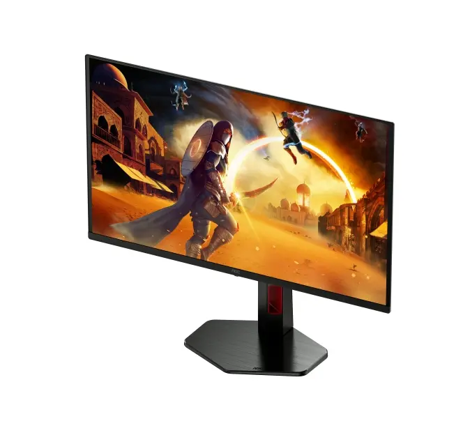 Монитор, AOC Q27G4SDR, 26.5" QD-OLED, 2560x1440@360Hz, 0.03ms GtG, 1000cd m/2, 1.5M:1, Adaptive Sync, FlickerFree, Low Blue Light, Tilt, Height Adjust, Pivot, Swivel, 2xHDMI, DP, USB hub - image 4