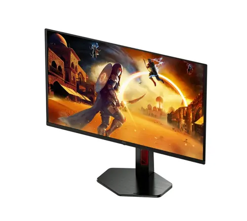 Монитор, AOC Q27G4SDR, 26.5" QD-OLED, 2560x1440@360Hz, 0.03ms GtG, 1000cd m/2, 1.5M:1, Adaptive Sync, FlickerFree, Low Blue Light, Tilt, Height Adjust, Pivot, Swivel, 2xHDMI, DP, USB hub - image 4