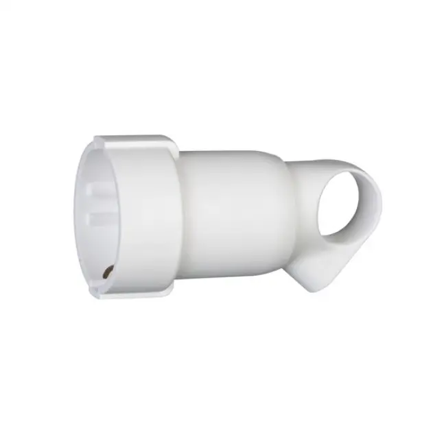 ΘΗΛΥΚΟΣ ΡΑΚΟΡ 2P+T 16A 250V ΜΕ ΔΑΚΤΥΛΙΟ LEGRAND - ΛΕΥΚΟ