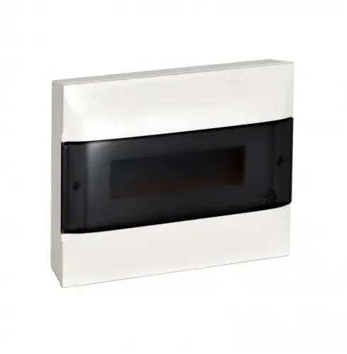 TABLOU CU 24 MODULE + BARĂ CU UȘĂ FUMURIE PENTRU MONTAJ APARENT LEGRAND - 1
