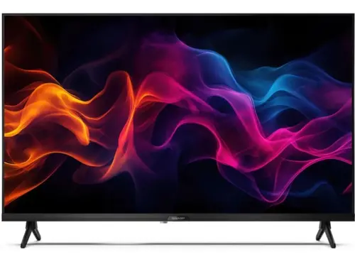 Телевизор, Sharp 32GF3265E, 32" Full HD QLED Google TV, 1920x1080 Frameless, 1 000 000:1, Active Motion 400, DVB-T/T2/C/S/S2, HDR10, Speaker 2x8W, Dolby Digital, Google Cast, HDMI (ARC/CEC), CI+, 3.5mm Headphone jack / line-out, RJ 45, 2xUSB, Wi-Fi, Bluetooth, Mini - image 1