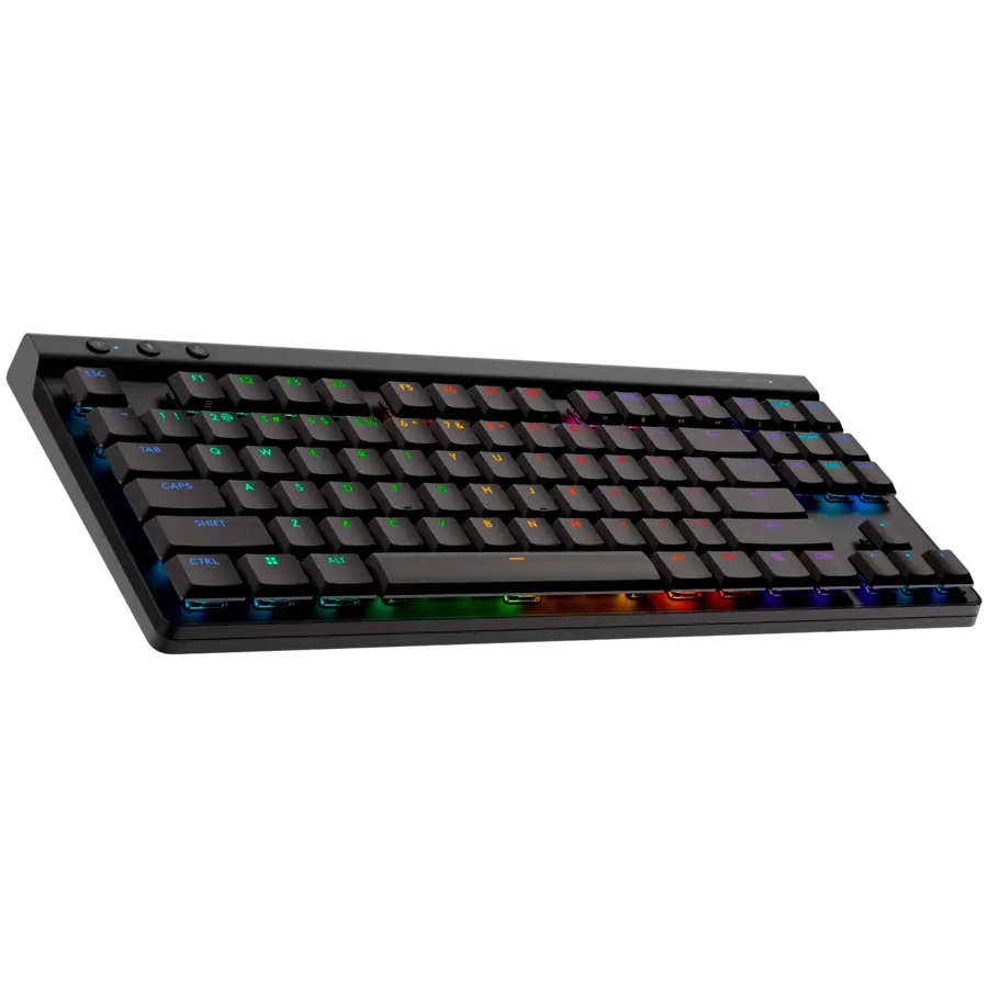 Клавиатура, Logitech G515 LIGHTSPEED TKL Wireless Gaming Keyboard-BLACK-BGR-2.4GHZ/BT-N/A-EMEA28i-935-TACTILE - image 2