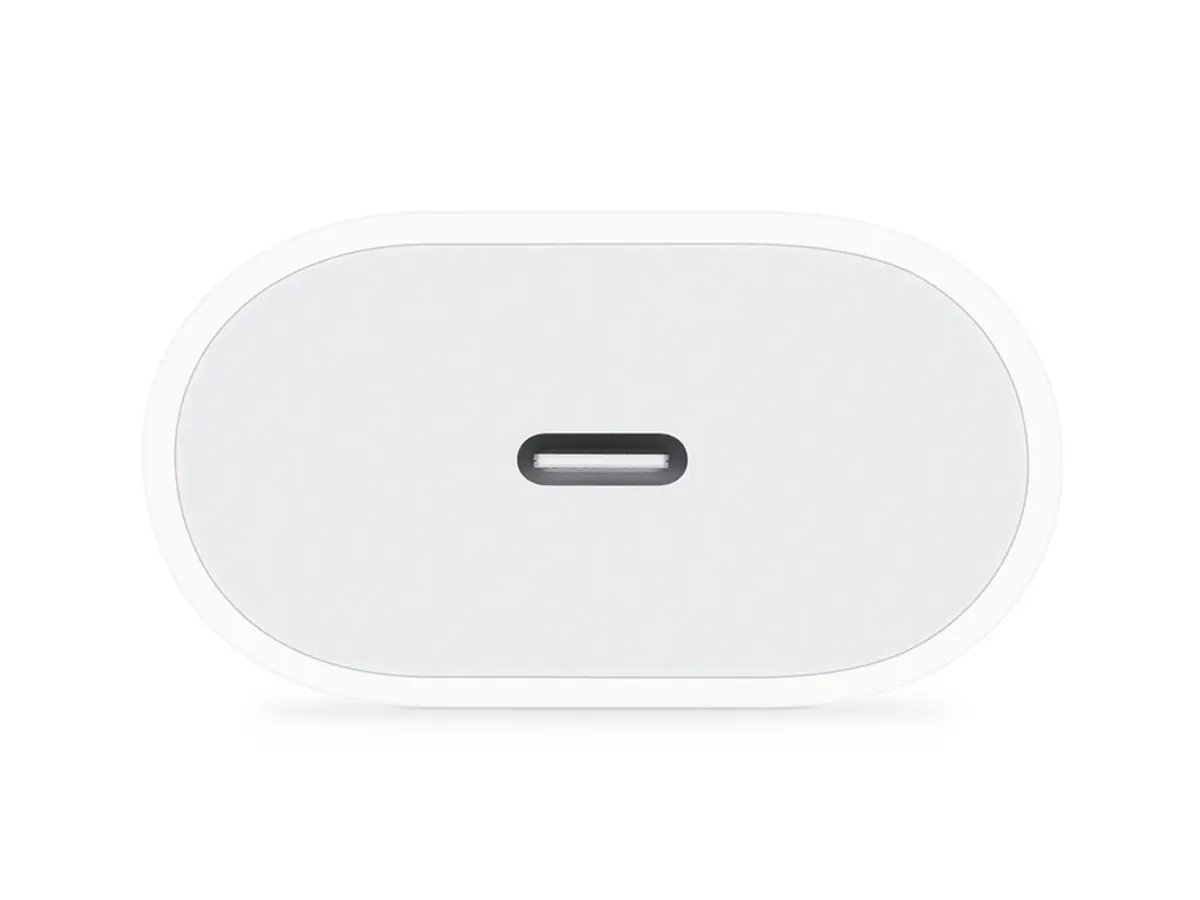 АДАПТЕР APPLE - USB-C - Mobile device charger Universal White AC Fast charging Indoor  -  20 W - White - PN MUVV3ZM - image 1