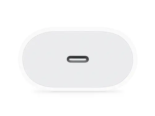 АДАПТЕР APPLE - USB-C - Mobile device charger Universal White AC Fast charging Indoor  -  20 W - White - PN MUVV3ZM - image 1