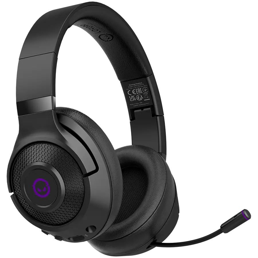LORGAR Căști Gaming Noah 702 Wireless Negru