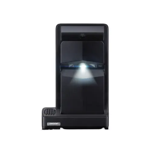 Мултимедиен проектор, Acer Projector PD1520Us, DLP, Portable Ultra Short Throw, FHD (1920x1080), 500 ANSI Lum(2000 LED Lum), 1x, 10,000:1, Smart PJ, Auto Focus, HDMI, USB, Audio, Speakers 2x3W, LED life up to 30,000h, 730 g, 3Y, White+Natec Warbler 2, Wireless Presenter