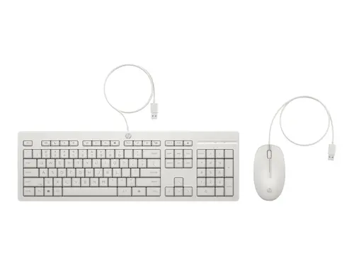 HP 225 Wired Mouse and KB G2 CWH