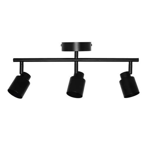 LED ОСВЕТИТЕЛНО ТЯЛО SPOT PRIMAL BLACK 3XGU10 BLACK LEDVANCE - image 1