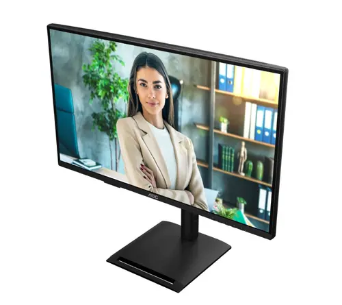 Монитор, AOC Q27P4U, 27" IPS WLED, 2560x1440@120Hz, 4ms GtG, 350cd m2, 1500:1, DCR 50M:1, Adaptive Sync, FlickerFree, Anti Blue Light, 2Wx2, Tilt, Height Adjust, Pivot, Swivel, 2xHDMI, DP, USB hub - image 9