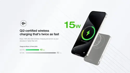 Ecoflow έξυπνη φορητή μπαταρία Smart Power Bank - RAPID 10K ασημί - 10000mAh - EF-RAPID10000-EU - 2