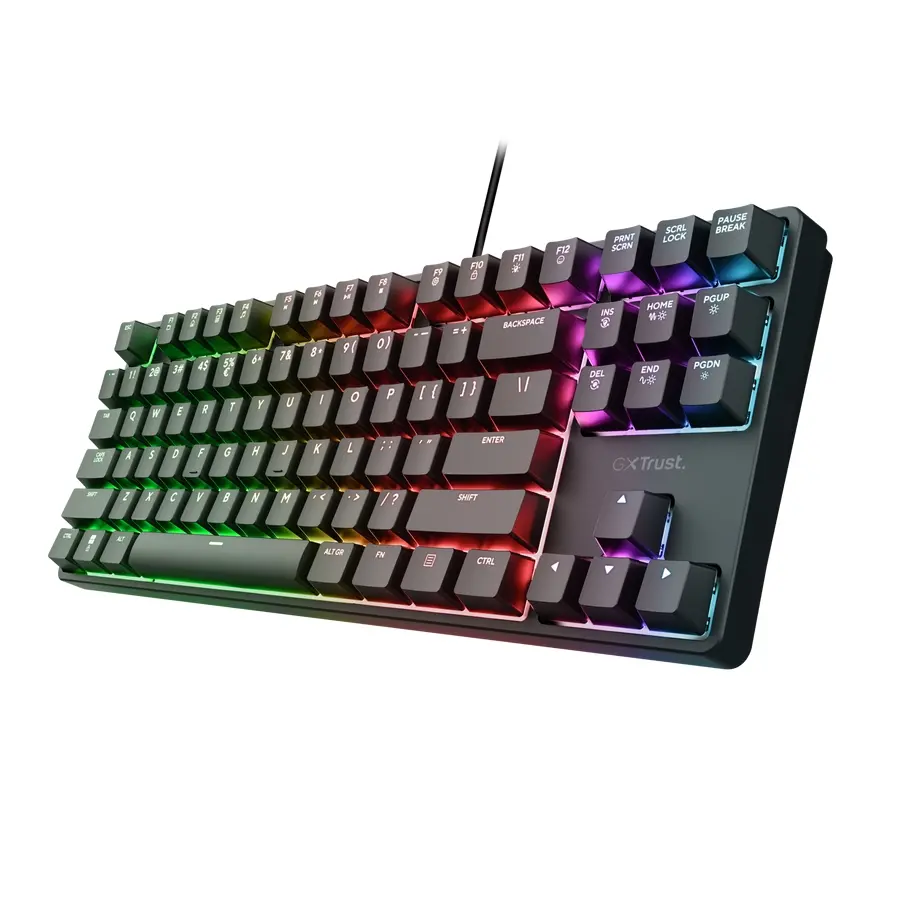 Клавиатура, TRUST GXT864 Cada TKL Gaming Keyboard US