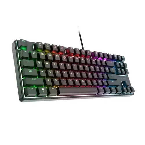 Клавиатура, TRUST GXT864 Cada TKL Gaming Keyboard US - image 2